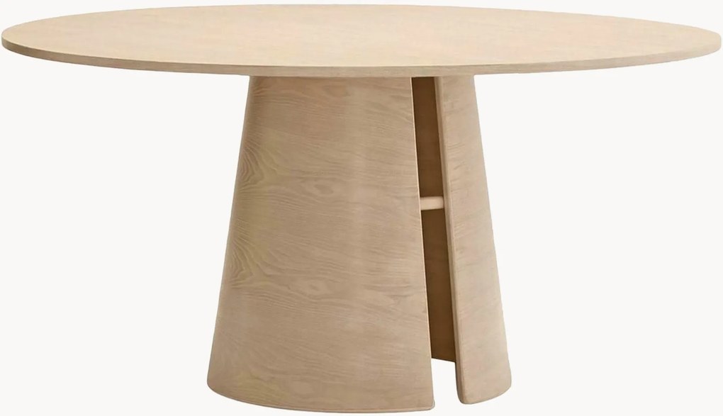 Mesa de jantar redonda em madeira Cep