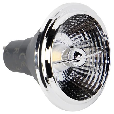 Conjunto de 5 lâmpadas LED GU10 dim to warm AR70 6W 2000K-3000K