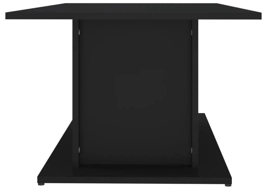 Mesa de centro 102x55,5x40 cm contraplacado preto