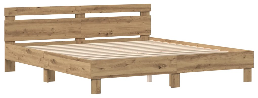 Estrado de Cama em Madeira Carvalho Artesanal