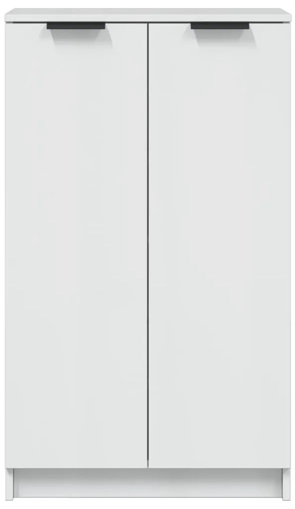 Sapateira 59x35x100 cm derivados de madeira branco brilhante