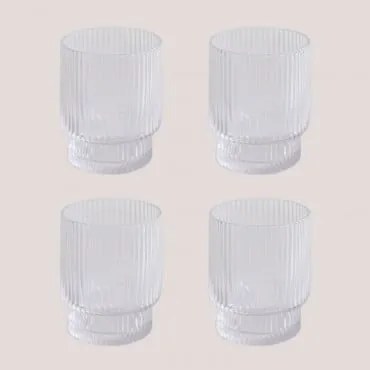 Pack De 4 Copos De 30 Cl Yulia Transparente - Sklum