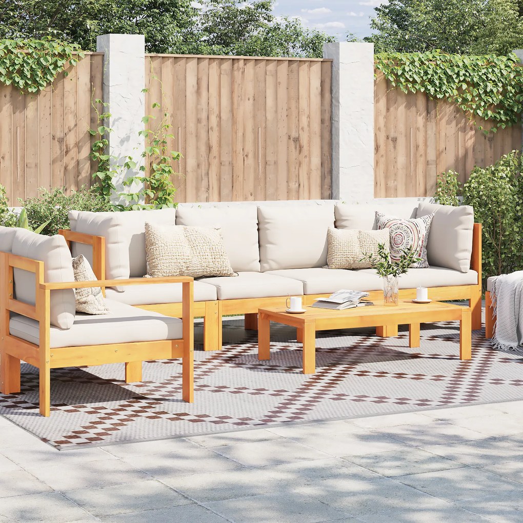 vidaXL Tapete Outdoor ARAKIL Castanho e Branco Polipropileno 300 x 400 cm