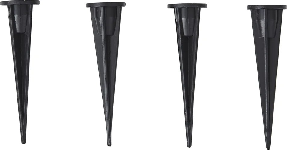 Candeeiro de exterior de pé branco 80 cm incl. LED IP44 - Fungi