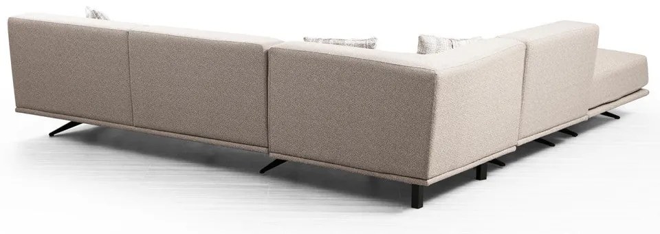 Sofá de Canto Bentley – Bege – 302 x 80 x 302 cm