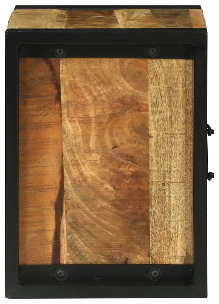 Armário de Parede para Casa de Banho 40x30x40 cm Madeira Sólida de Man