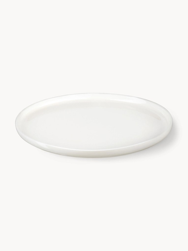 Prato de pão em Fine Bone China Oco, conjunto de 6