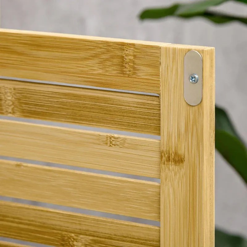 Armário Pandi em Bambú com Portas em Ripas - Design Natura