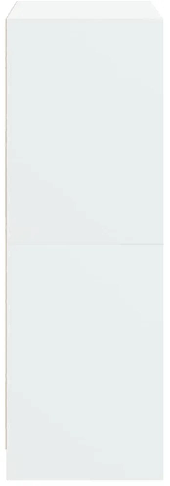 Armário alto c/ portas 68x37x109 cm derivados de madeira branco