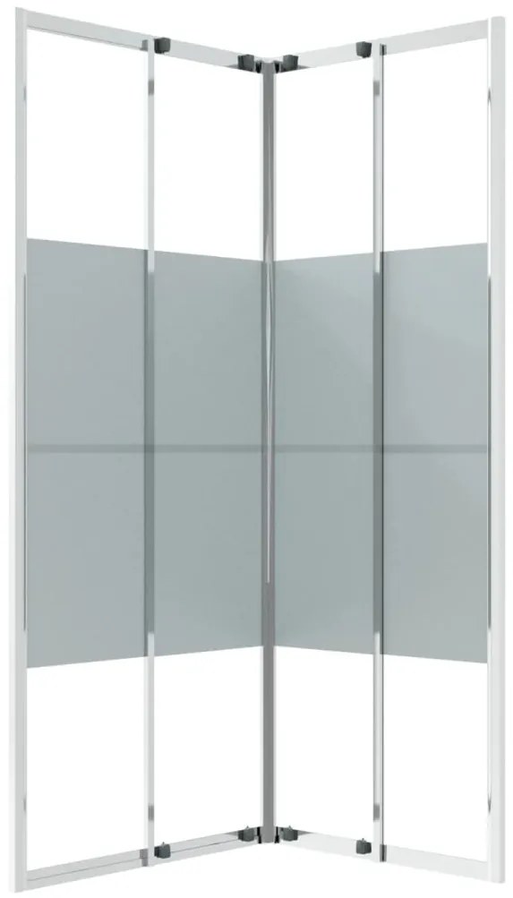 Cabine de duche ESG 80x70x180 cm