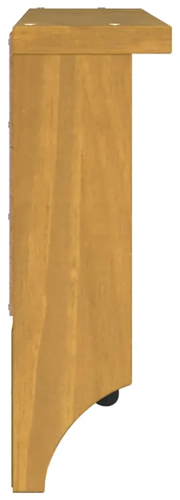Cabide de parede SANDNES 45x12x35 cm Pinho de madeira maciça