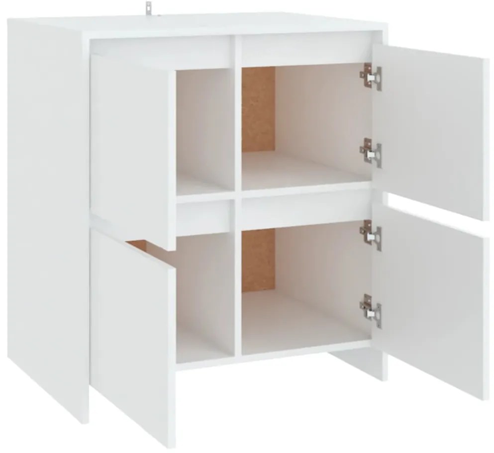 Aparador 70x41x75 cm derivados de madeira branco