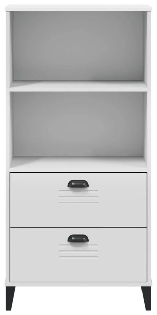 Estante VIKEN 60x35x123 cm derivados de madeira branco