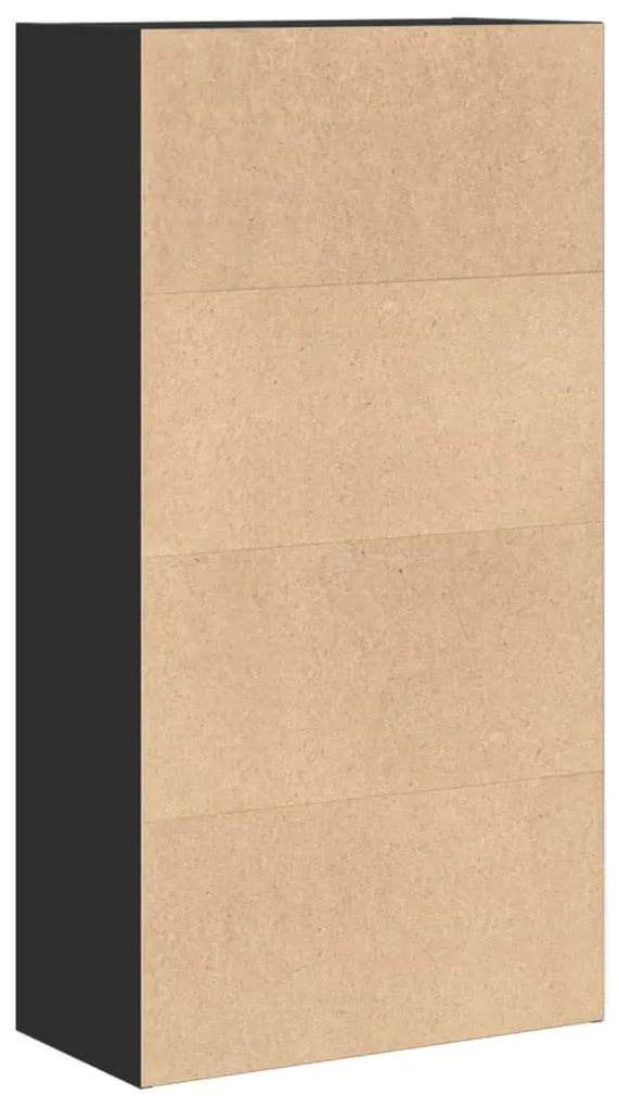 Estante 60x30x114 cm derivados de madeira preto