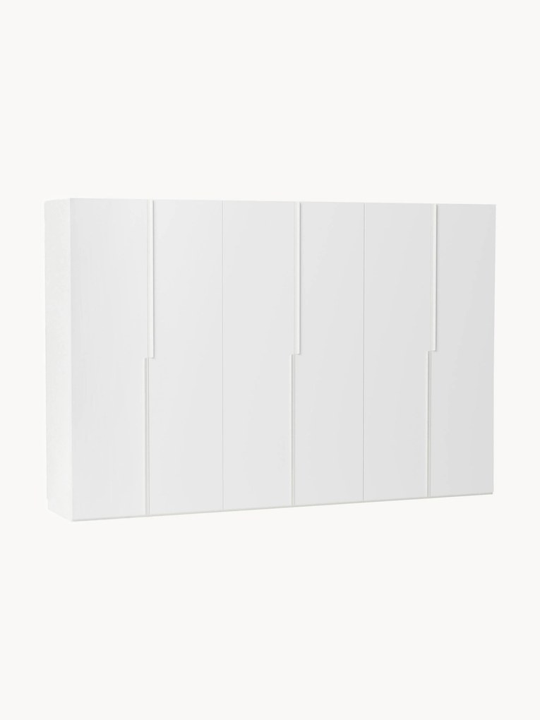 Roupeiro modular com portas articuladas Leon, L 300 cm, vários tamanhos