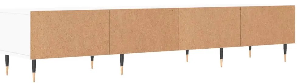 Móvel de TV 150x36x30 cm derivados de madeira branco