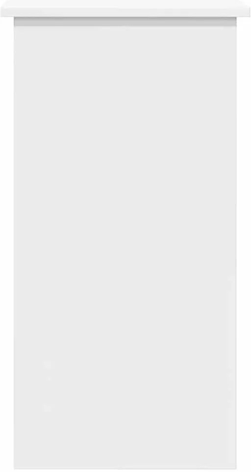 Secretária 80x40x75 cm derivados de madeira branco