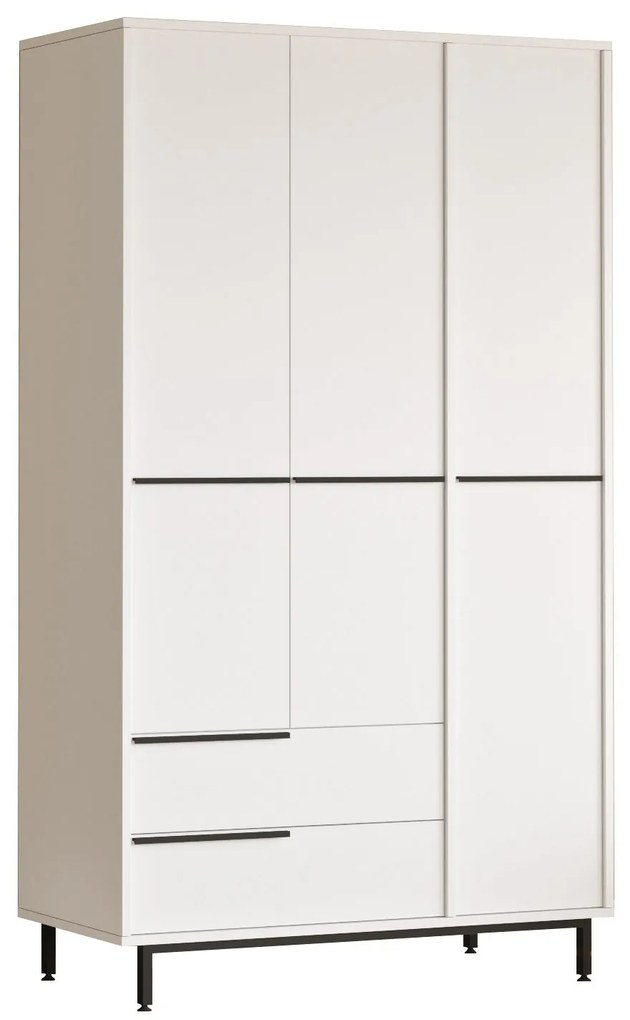 Roupeiro ON15 – Branco – 112,2x195,6x55 cm