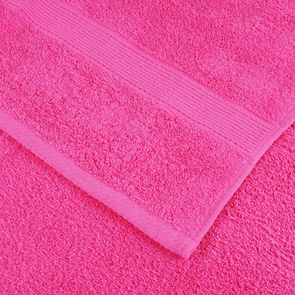 Toalhas de banho premium SOLUND 4 pcs 70x140cm 600 gsm rosa