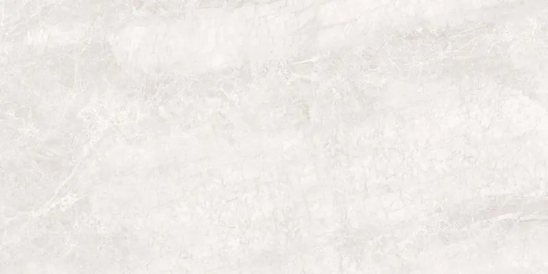 Mexen Quetta Amostra de gres porcelânico vidrado polido rec. Bianco G1, azulejo de piso e parede, brilho - TL136-00-S