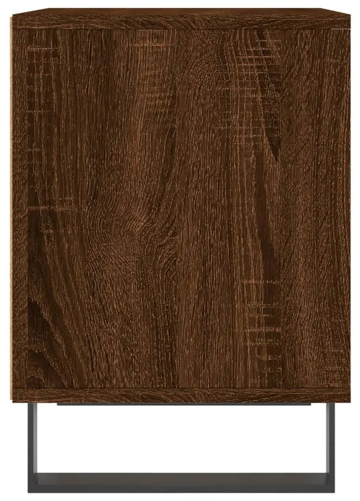 Mesas de cabeceira 2 pcs derivados de madeira carvalho castanho