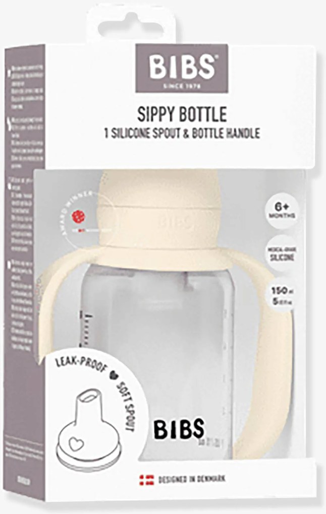 Biberão copo de aprendizagem 150 ml BIBS cru