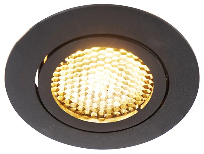 LED Foco de encastrar preto lâmpada-WiFi GU10 ajustável - UDE HONEY Moderno