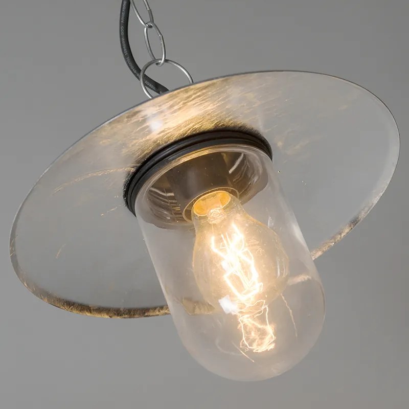 Candeeiro de suspensão industrial zinco IP44 - Munich Country / Rústico,Retro