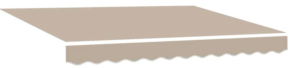 Toldo Retrátil Automático Bege 350x250 cm