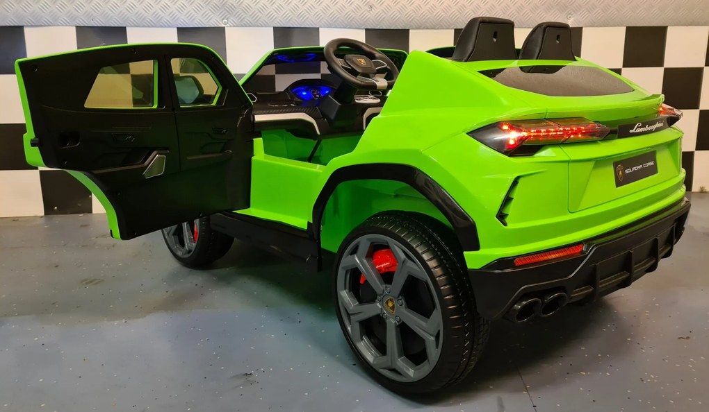 CARRO ELÉCTRICO PARA CRIANÇAS LAMBORGHINI URUS 12V VERDE