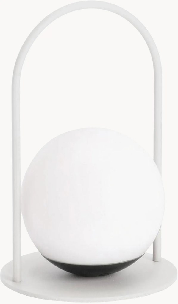 Candeeiro de mesa LED portátil e regulável para exterior Pansy