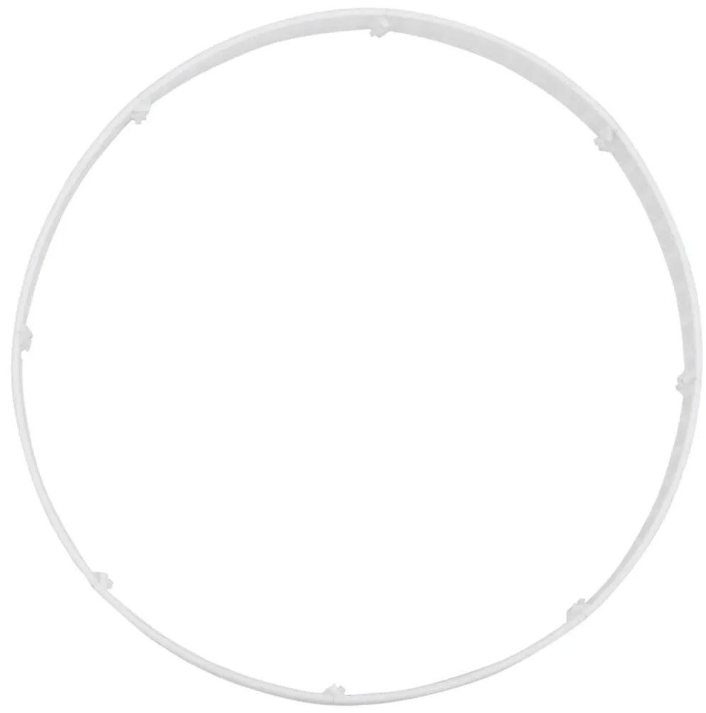 Saia para árvore de Natal Ø65x23 cm plástico branco