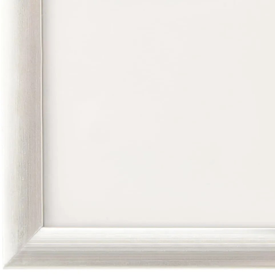 Molduras para mesa 3 pcs 21x29,7 cm MDF prateado