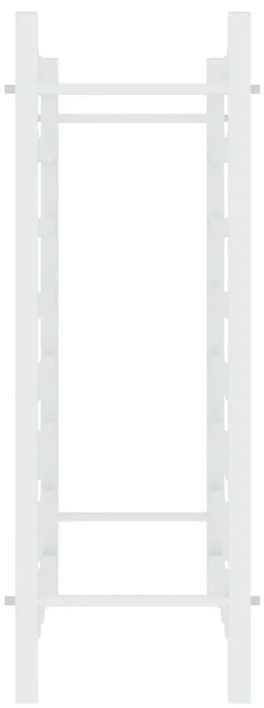 Garrafeira para 48 garrafas metal branco