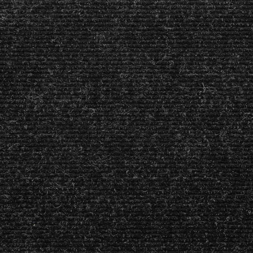 Tapetes de escada adesivos 20 pcs 56x17x3 cm antracite