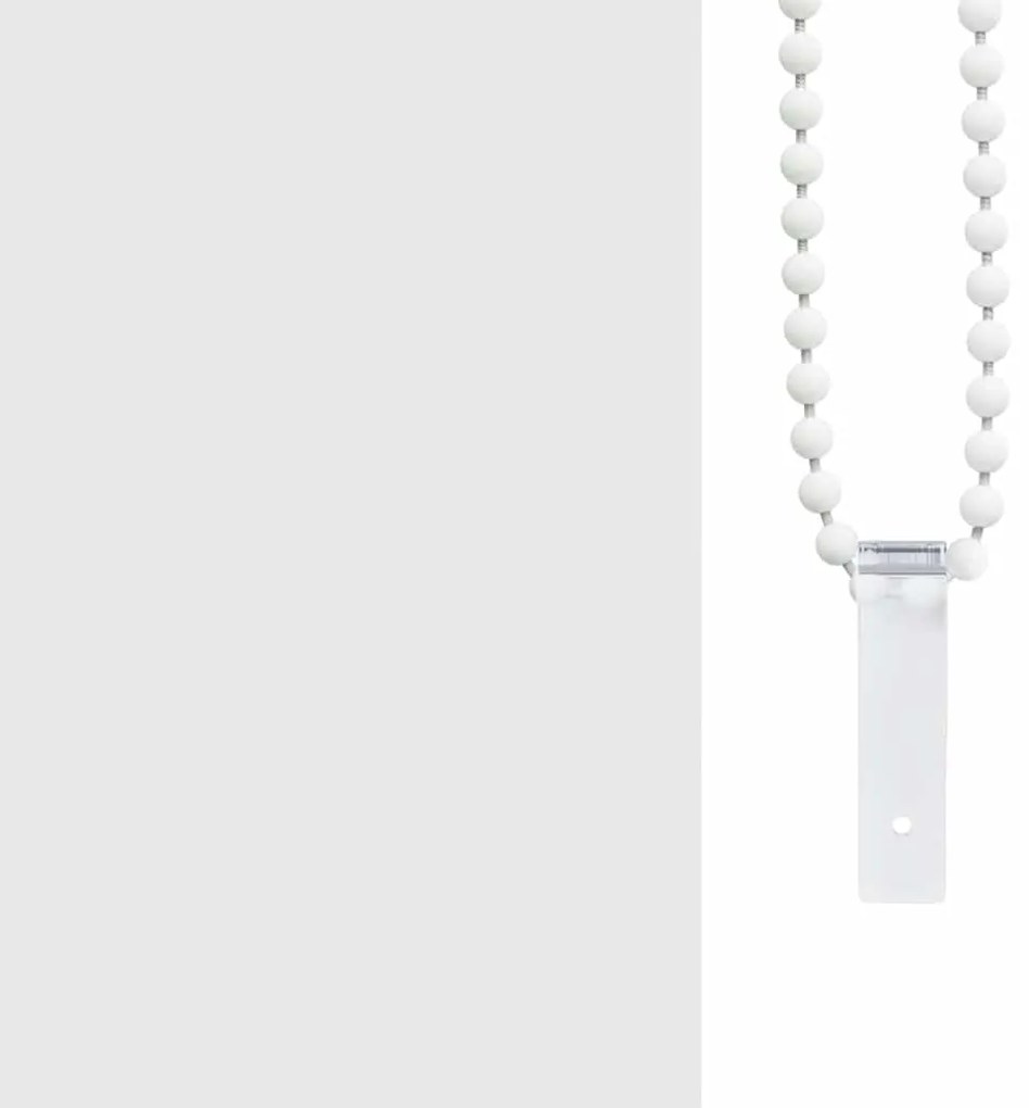 Estore de rolo para o duche 120x240 cm branco