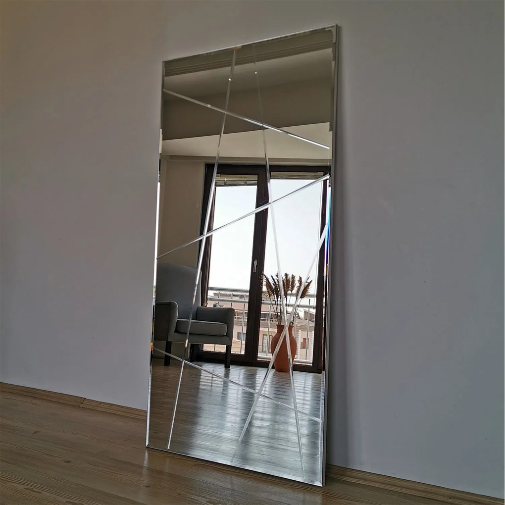 Espelho A331D – Prateado – 62x2,2x130 cm