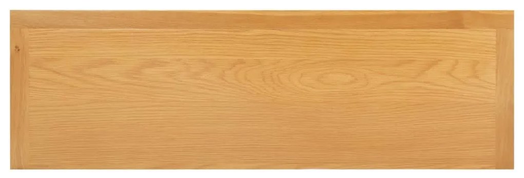 Móvel de gavetas 105x33,5x73 cm madeira de carvalho maciça