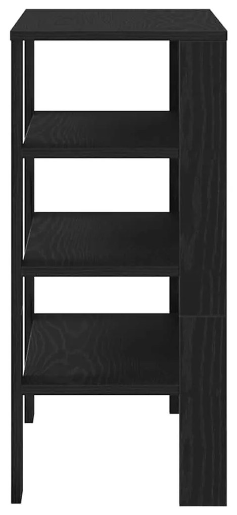 Sapateira 61x32x70 cm derivados de madeira preto