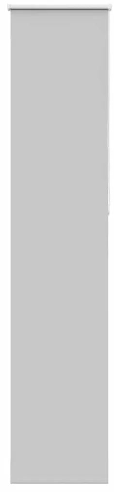 vidaXL Persiana de enrolar 40x230 cm largura tecido 35,7 cm poliéster