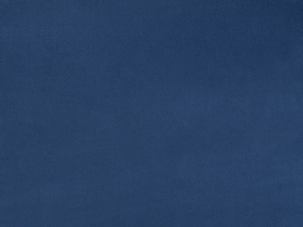 Poltrona em veludo azul escuro VINTERBRO Beliani