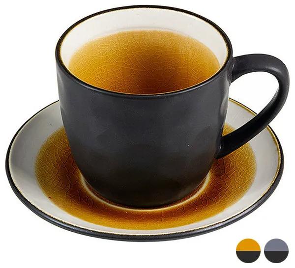 Chávena com Prato Grés (8,5 x 12 x 7 cm)