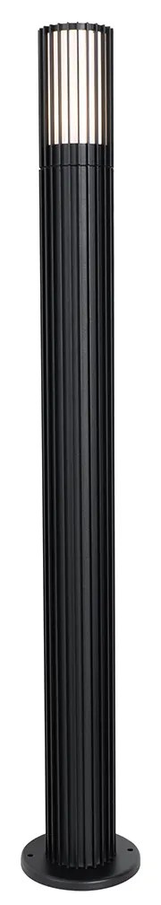 LED Balizador Inteligente para Exterior Preto 80 cm IP44 incl. GU10 50mm - Boris Moderno