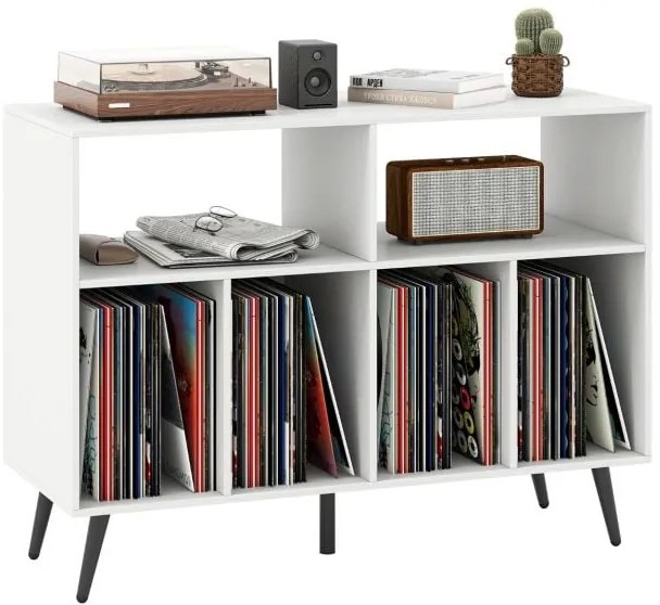 Armário de despensa alto de 180 cm com tomada elétrica, buffet independente com suporte para micro-ondas para cozinha, branco