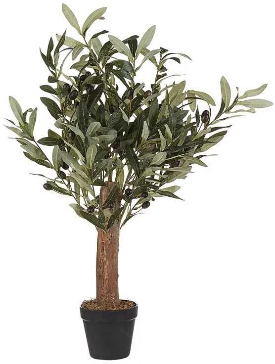 Planta artificial em vaso 77 cm OLIVE TREE Beliani