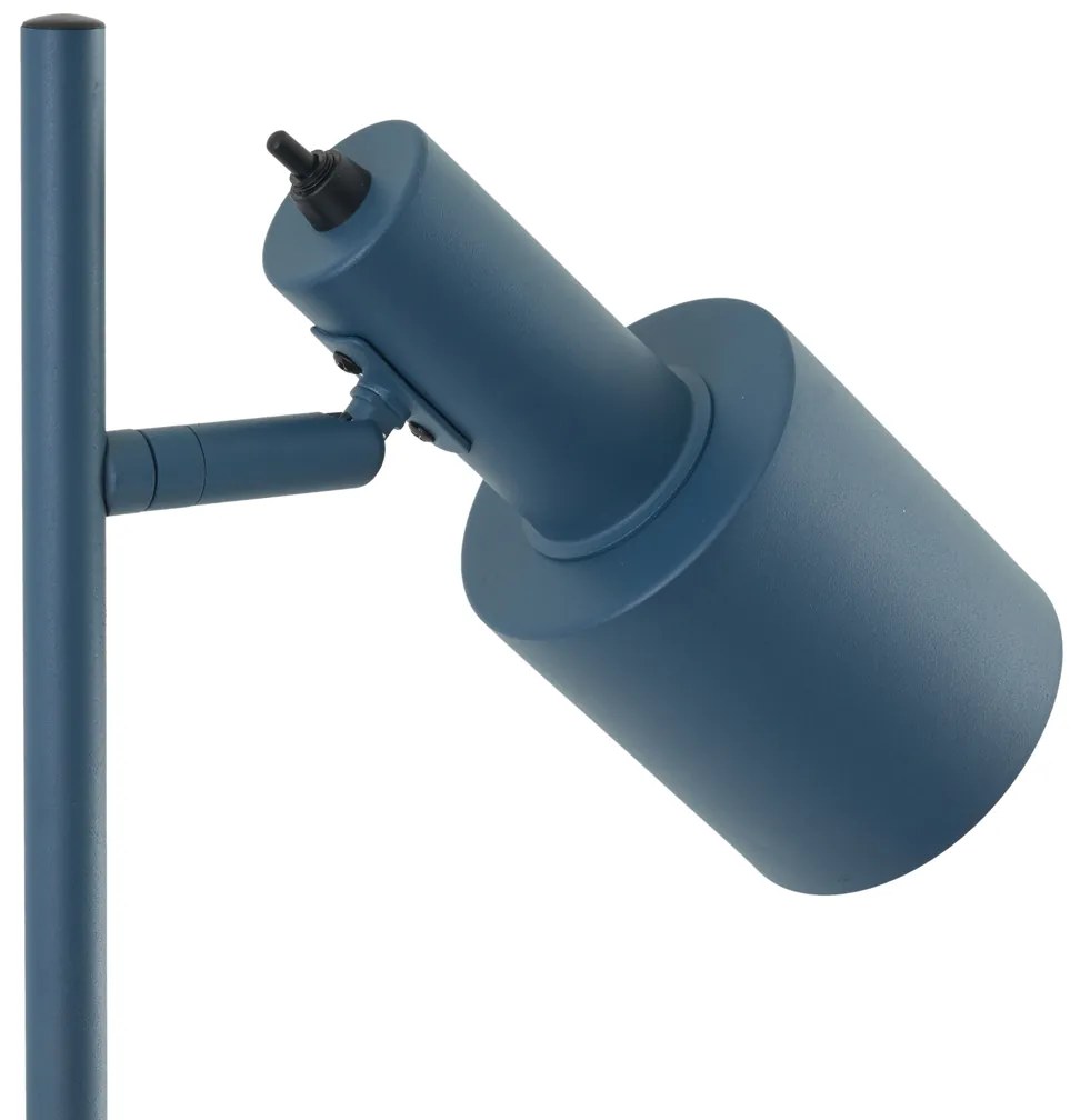 Candeeiro de pé moderno azul 2 luzes - Stijn