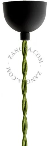 Roseta de teto preta - ZANGRA