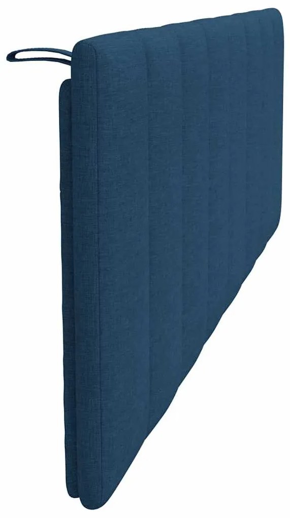 Almofadão de cabeceira 160 cm tecido azul