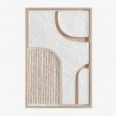 Quadro Decorativo Em Relevo (40x60 Cm) Guerliot A - Sklum