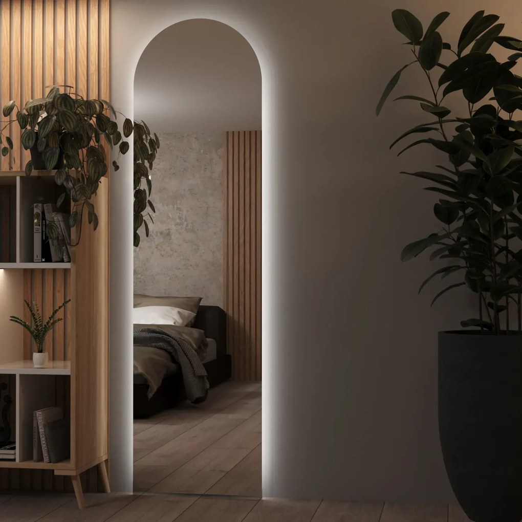 Espelho atípico com LED G9